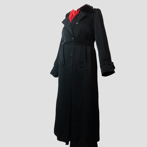 Utex Design Full-Length Trenchcoat with detachable wool liner - Picture 5 of 14